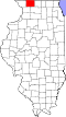 Map of Illinois highlighting Stephenson County.svg