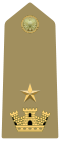 Rank insignia of maggiore of the Army of Italy (1973).svg