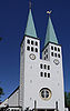 Außenansicht der Liebfrauenkirche in Bielefeld