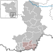 Lage des Amtes Ruhland im Landkreis Oberspreewald-Lausitz
