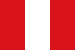 Handelsflagge von Peru