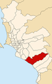 Map of Lima highlighting Lurín.PNG