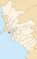 Map of Lima highlighting Magdalena del Mar.PNG