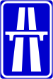 Verkehrszeichen Autobahn