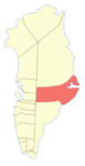 Lage von Ittoqqortoormiit auf Grönland