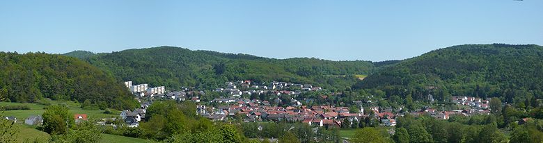 Panorama von Buchenau