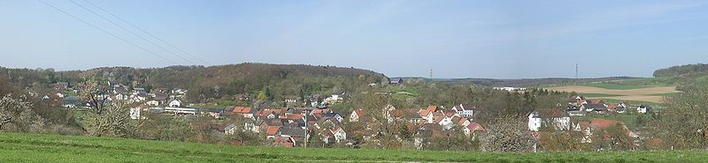 Blick auf Eberstadt