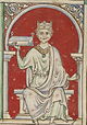 BL MS Royal 14 C VII f.8v (William II).jpg