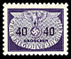 Generalgouvernement 1940 D23 Dienstmarke.jpg