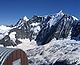 Gross Fiescherhorn (4.049 m) vom Mittellegigrat aus gesehen