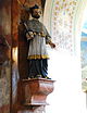 GuentherZ 2011-06-04 0112 Muehlbach am Manhartsberg Kirche Statue Johannes Nepomuk.jpg