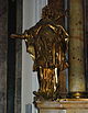 GuentherZ 2011-08-27 0326 Retz Pfarrkirche Statue Johannes Nepomuk.jpg