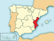Localització del País Valencià respecte a Espanya.svg