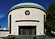 Neue Synagoge in Duesseldorf-Golzheim, von Suedwesten.jpg