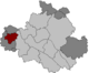 Lage der Ortschaft Mobschatz (dunkelrot) innerhalb Dresdens