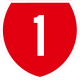 Straßenschild New Zealand State Highway