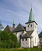 Außenansicht der Kirche St. Laurentius in Weddinghausen