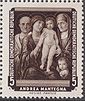 GDR-stamp Hl. Familie Mantegna 1957 Mi. 586.JPG