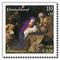 Stamp Germany 2001 MiNr2227 Weihnachten Anbetung der Hirten.jpg