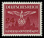 Generalgouvernement 1943 D31 Dienstmarke.jpg