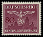 Generalgouvernement 1943 D35 Dienstmarke.jpg