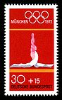 Stamps of Germany (BRD), Olympiade 1972, Ausgabe 1972, 30 Pf.jpg