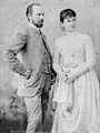 Ludwig Quidde mit Frau Margarethe