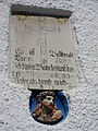 Inschrifttafel, Rathausstraße 6