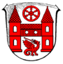 Neues Wappen seit 1977 mit dem Stephanshäuser Drachen